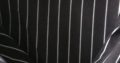 Kim Rogers Black and White Stripped 2X Blouse