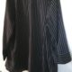 Kim Rogers Black and White Stripped 2X Blouse