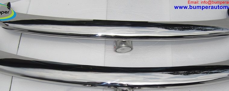 VW Type 3 bumpers (1963–1969) in stainless steel
