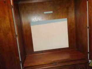 two-piece armoire