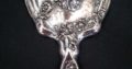 19th century Silver Handmirror