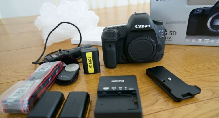 Canon EOS 5D Mark IV 30.4MP Digital SLR Camera –