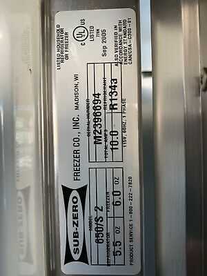 Sub-Zero 650 Series 36″ Built In Refrigerator-Bottom Freezer – Model 650/S2