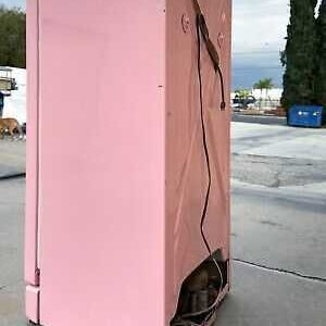 1950s Pink Fridgedaire Refrigerator, Functional