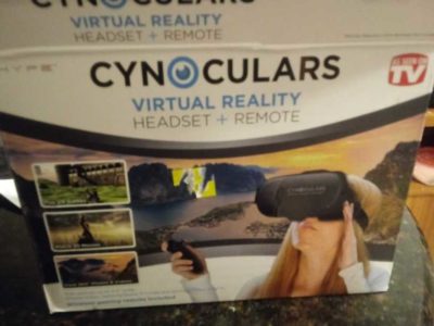 virtual reality headset and remote