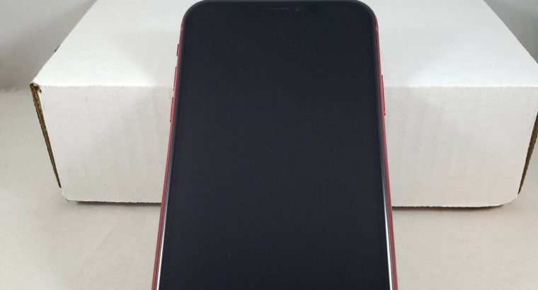 Apple iPhone XR – 64GB – (PRODUCT)RED (Unlocked)