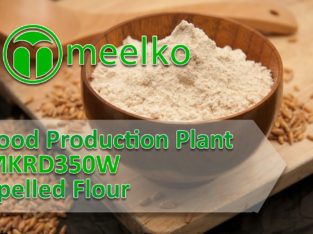Food Production Plant MKRD350W Spelled Flour. Buy