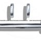Triumph TR3A stainless steel bumper kit