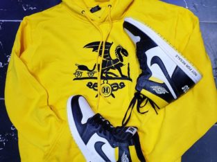 nike sneakers and jacket