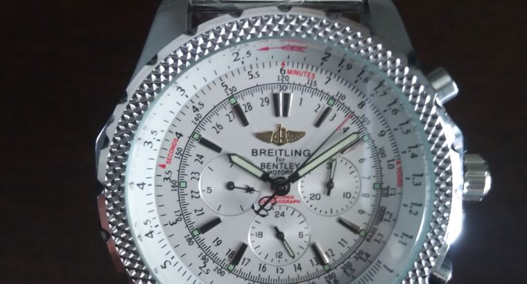 MUST SEE! Automatic Breitling f/Bentley watch