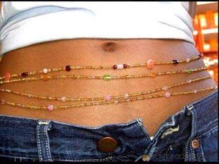 waist beads and anklets