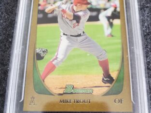2011 Mike Trout Gold #101