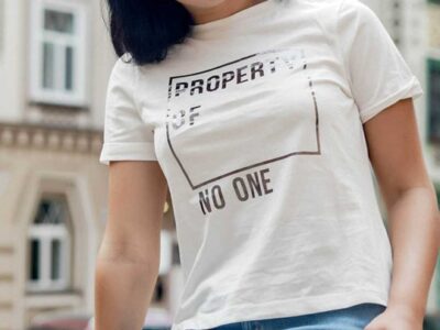 PROPERTY OF NO ONE T SHIRT