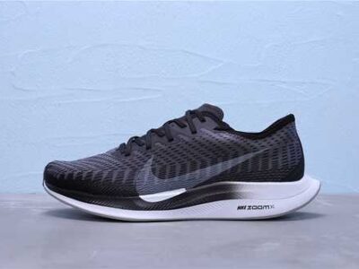 Nike Zoom Pegasus Turbo 2 Black White AT2863-001 Unisex Running Shoe