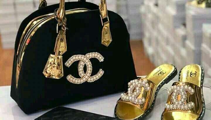 shoes and hand bag