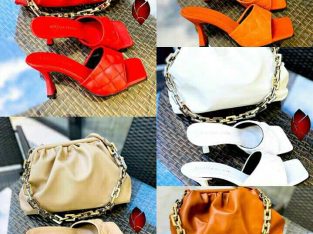 shoes and hand bag