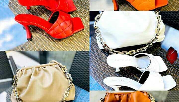 shoes and hand bag