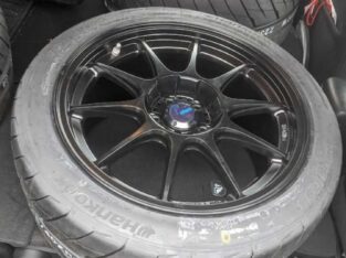 hankook rs4 tyres ×4 with tuning rim