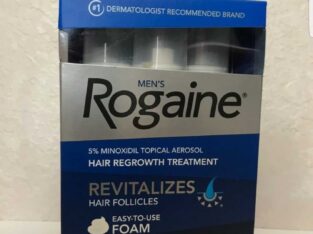 Men’s Rogaine 5% Minoxidil Hair Regrowth Treatment Foam – 3 Months Supply – NEW!