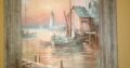 Nautical oil canvas painting by Max Savy