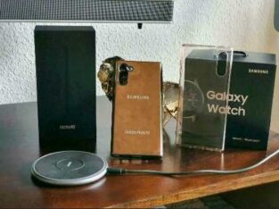 Samsung Galaxy Note 10 and Samsung watch