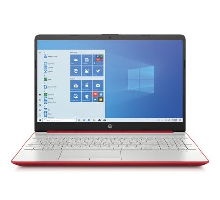 HP 15.6″ Pentium 4GB/500GB Laptop-Scarlet Red