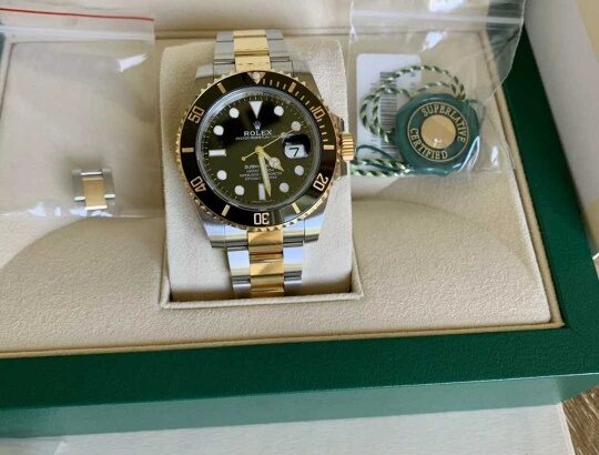 Rolex Submariner Date 18k Gold & Steel – Box/Papers Excellent