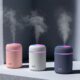 2 in 1 USB Electric Aromatherapy Oil Diffuser Ultrasonic Air Humidifier Mist Maker with Color Lights