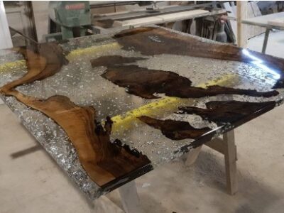 apoxy wood table