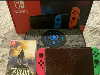 Nintendo Switch V2 Zelda Bundle