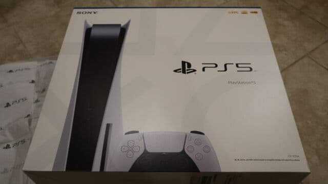 PlayStation 5 disc vsrsion