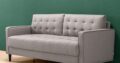 Sofa Couch / Grid Tufted Cushions / Easy, Tool-Fr