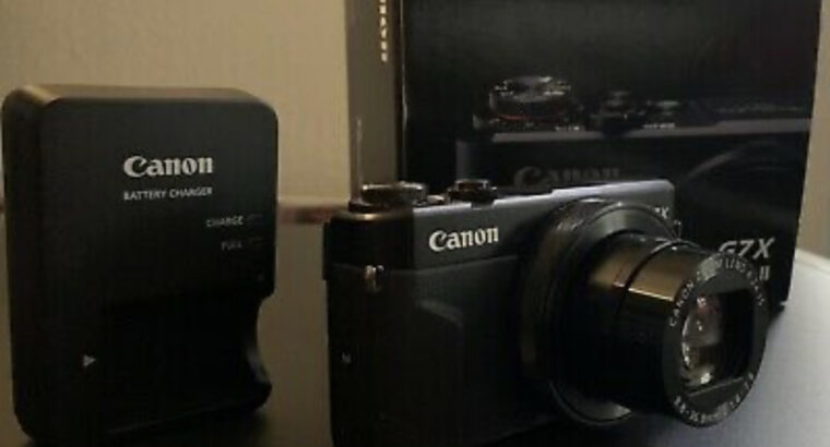 Canon Powershot G7 X Mark II Digital Camera