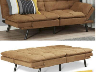 Memory Foam Futon Sofa Bed Couch Sleeper Convertib