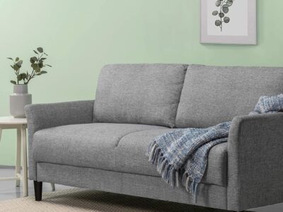 ZINUS Jackie Sofa Couch / Easy, Tool-Free Assembly