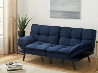 Memory Foam Futon Sofa Bed Couch Sleeper Convertib