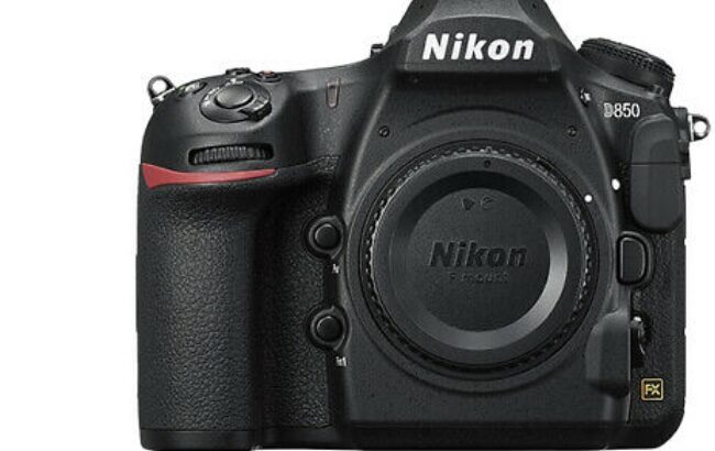 Nikon D850 Digital SLR Camera Body 45.7MP 4K FX-fo