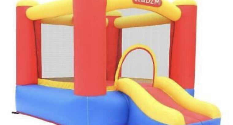 Safe Inflatable Bounce House Kids Slide Jumping Bo