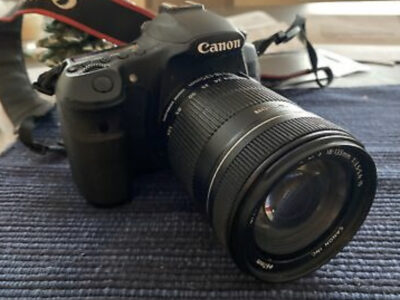 Canon EOS 60D 18.0 MP DSLR Camera + 18-135mm f/3.5