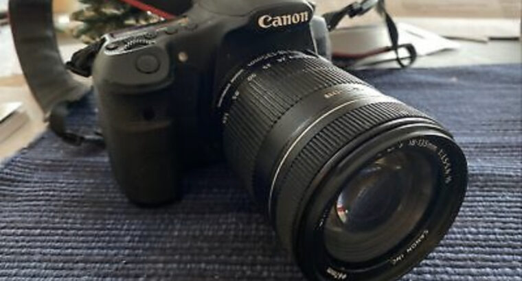 Canon EOS 60D 18.0 MP DSLR Camera + 18-135mm f/3.5