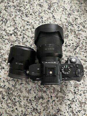 Sony A7s II with 2 Lenses