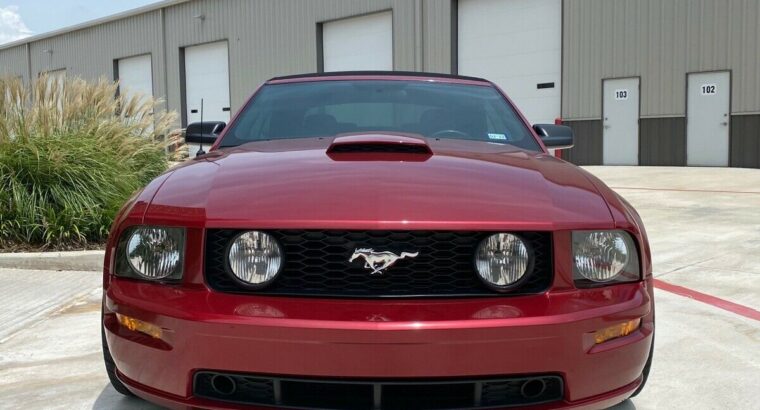 2007 Ford Mustang GT 2007 Ford Mustang Convertible
