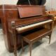 Steinway Upright Piano Satin Mahogany