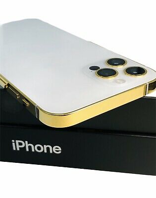 CUSTOM 24K Gold Plated Apple iPhone 12 Pro – 512 G