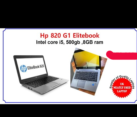 HP 820 G1 Elitebook Laptop