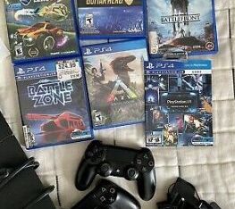 PS4 console used bundle With Games