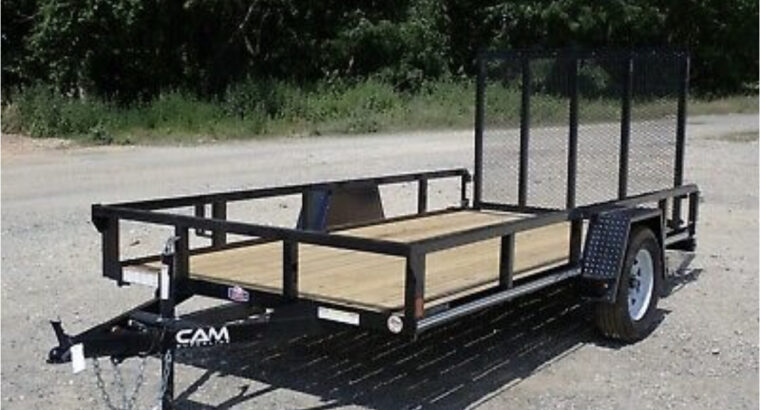 SUPERLINE 6X12 UTILITY TRAILER, 2,990LB GVWR.