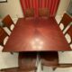 60″ Dining Room Square Table 8 Beefy 100% Wood Cha