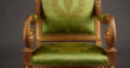 Napoleon Schwanen Chair Empire Style Beech Carved