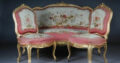 Louis XV Gobelin Tapestry/Tapestry Lounge Suite, N